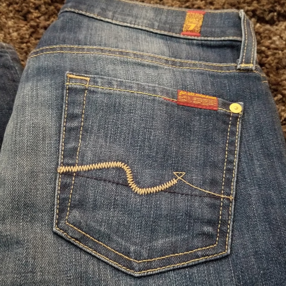 7 For All Mankind Bootcut Jeans - Picture 8 of 8